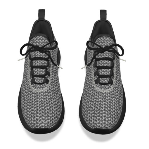 Chainmail Pattern Sports Shoes - Image 4