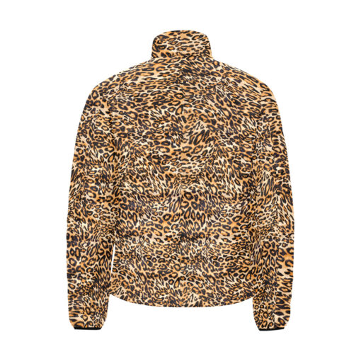 Leopard Texture Men's Padded Jacket - Image 2