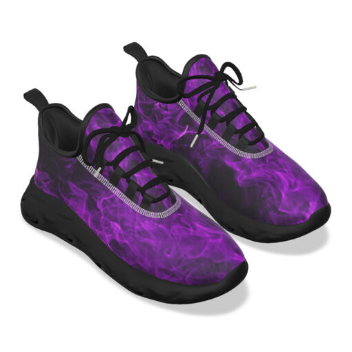 Violet Fire Smoke Sports Shoes - Image 5