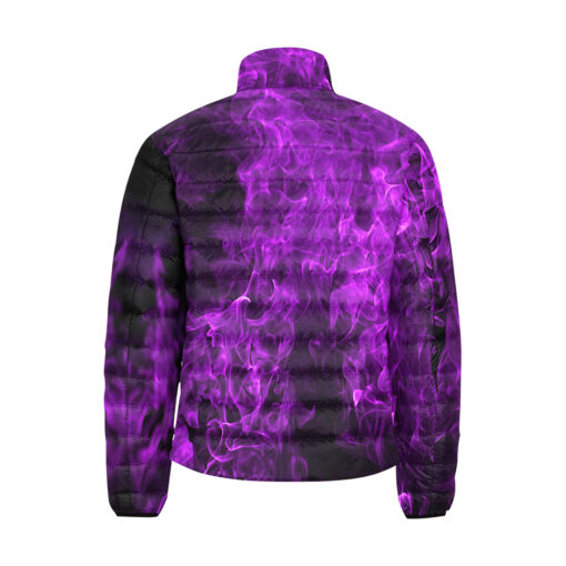 Violet Fire Men's Padded Jacket - Image 2