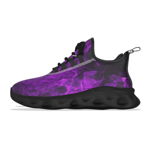 Violet Fire Smoke Sports Shoes - Image 7