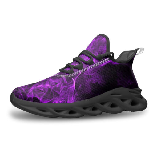 Violet Fire Smoke Sports Shoes