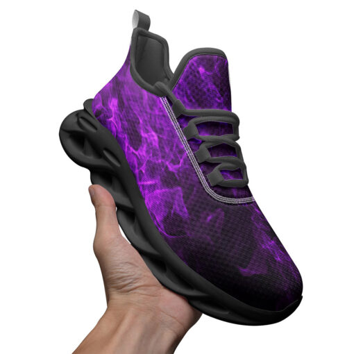 Violet Fire Smoke Sports Shoes - Image 3