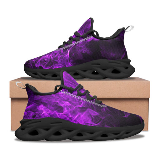 Violet Fire Smoke Sports Shoes - Image 2