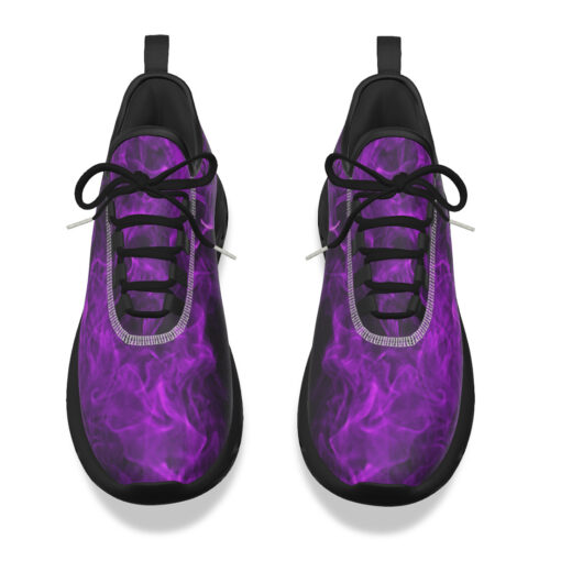 Violet Fire Smoke Sports Shoes - Image 4