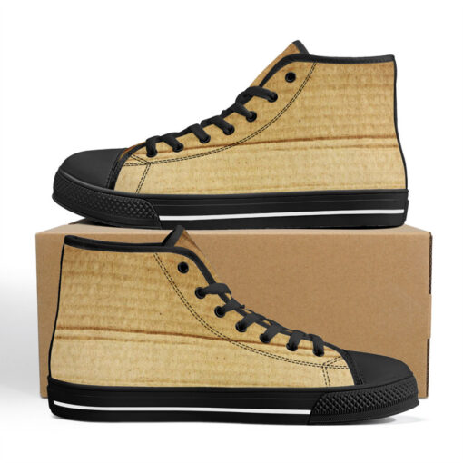 Cartoon Texture High-Top Canvas Shoes