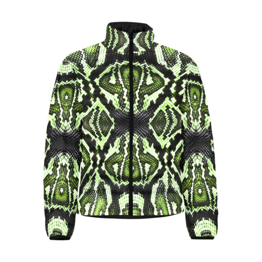 Green Snake Men's Padded Jacket