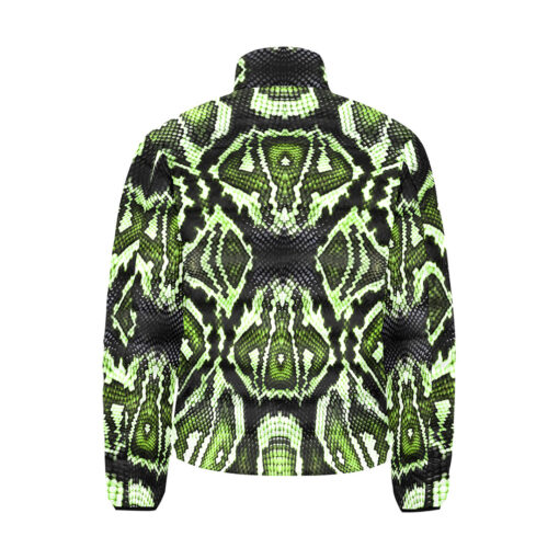 Green Snake Men's Padded Jacket - Image 2