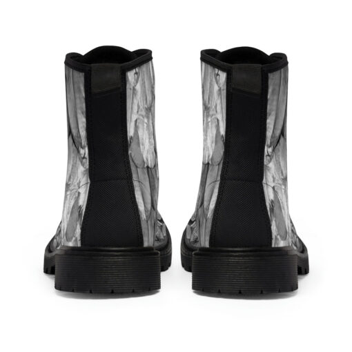 White Raven Plumage Canvas Boots - Image 5