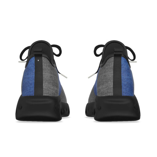 Denim Patchwork Sports Shoes - Image 8