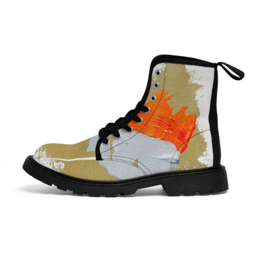 Paint Splash Canvas Boots - Image 2