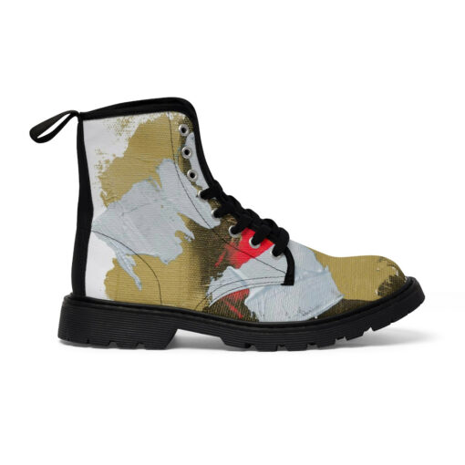 Paint Splash Canvas Boots - Image 3