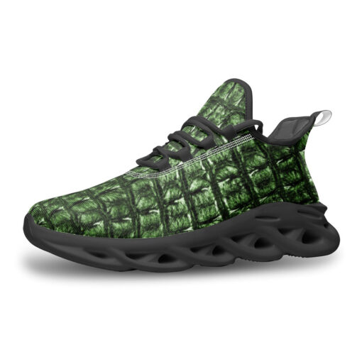 Green Alligator Sports Shoes