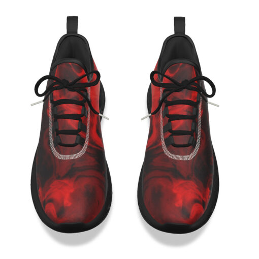 Red Neon Smoke Sports Shoes - Image 4