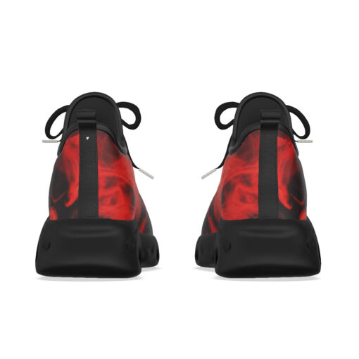 Red Neon Smoke Sports Shoes - Image 8