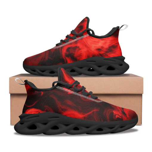 Red Neon Smoke Sports Shoes - Image 2