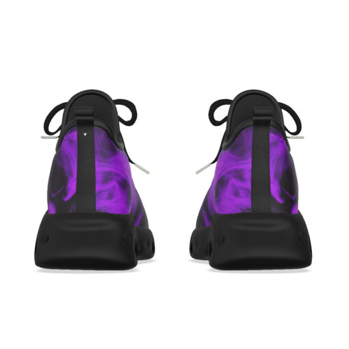 Violet Neon Smoke Sports Shoes - Image 8