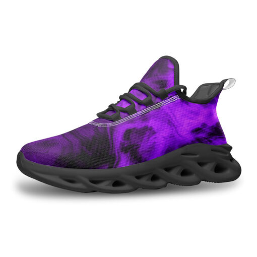 Violet Neon Smoke Sports Shoes