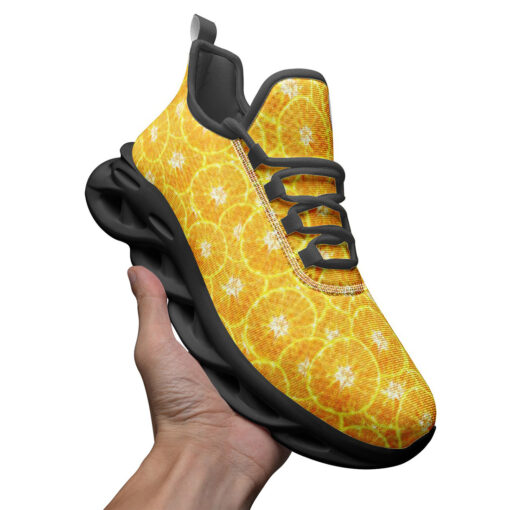 Lemon Pattern Sports Shoes - Image 3