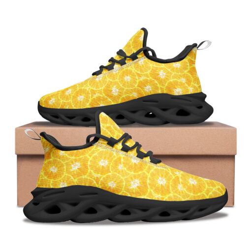 Lemon Pattern Sports Shoes - Image 2