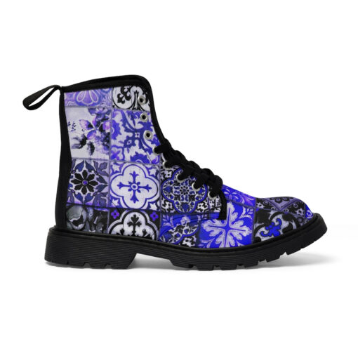 Ceramic Tile Canvas Boots - Image 2