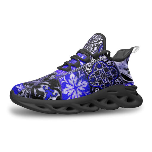 Ceramic Tile Print Sports Shoes