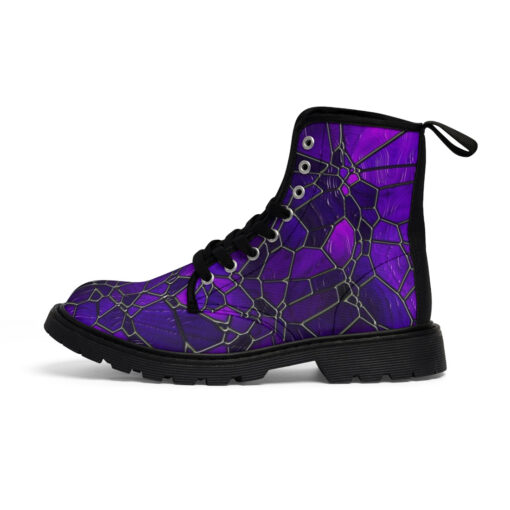 Stained Glass Canvas Boots - Image 3