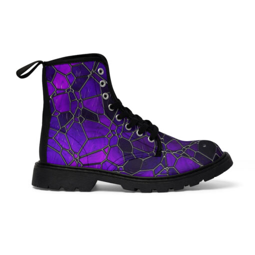 Stained Glass Canvas Boots - Image 2