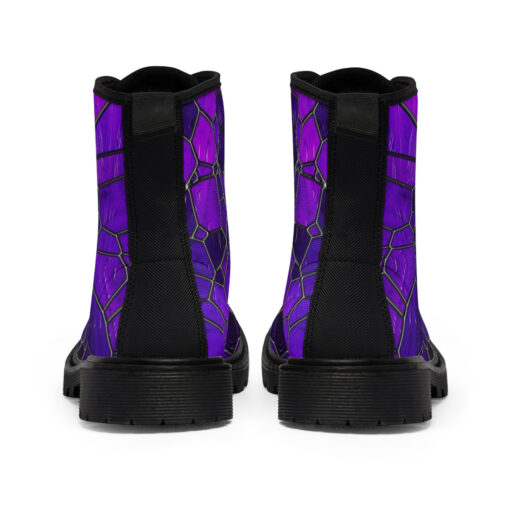 Stained Glass Canvas Boots - Image 5