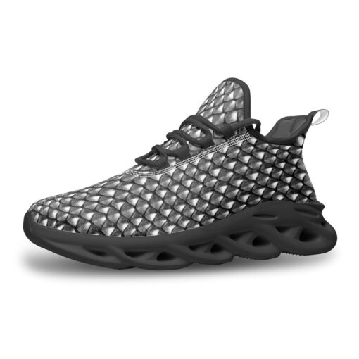 Metal Scales Sports Shoes