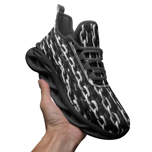 Metal Chains Sports Shoes - Image 3