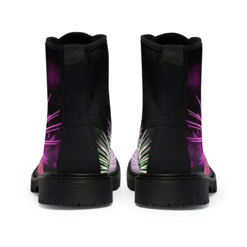 Firework Art Canvas Boots - Image 5