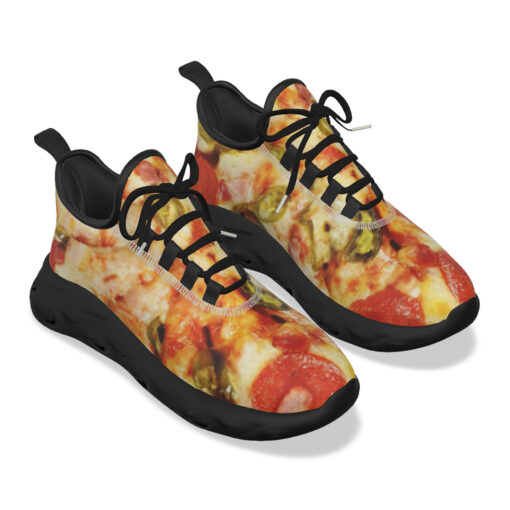 Pizza Print Sports Shoes - Image 5