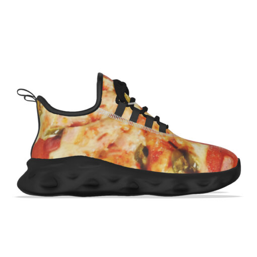 Pizza Print Sports Shoes - Image 6