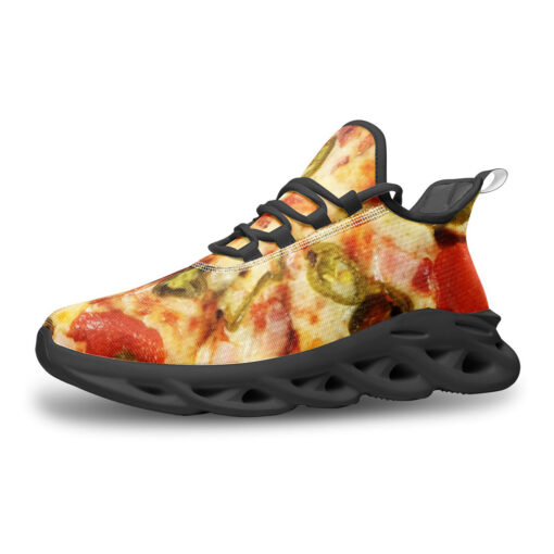 Pizza Print Sports Shoes