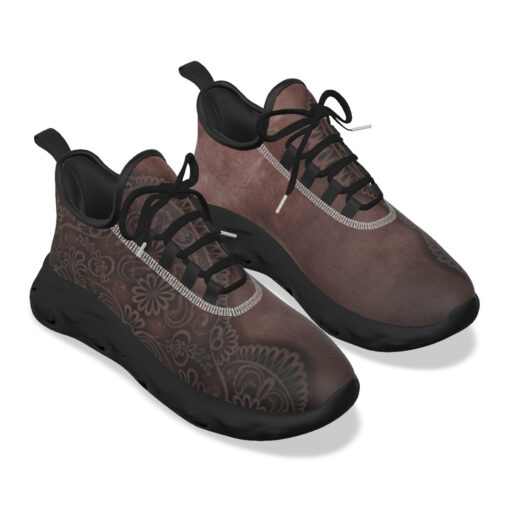 Sides Lace Pattern Sports Shoes - Image 5