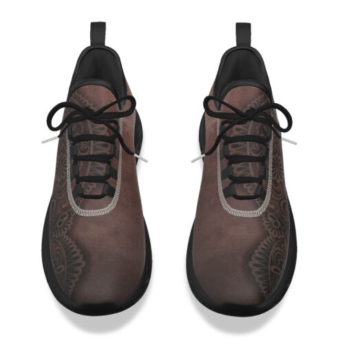 Sides Lace Pattern Sports Shoes - Image 4