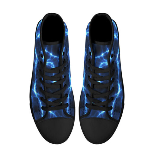 Energy Waves High-Top Canvas Shoes - Image 3