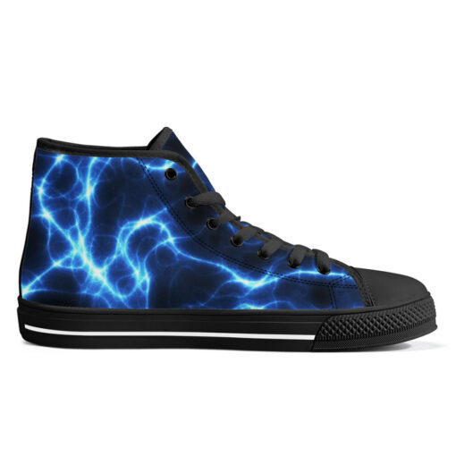 Energy Waves High-Top Canvas Shoes - Image 5