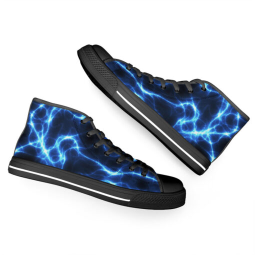 Energy Waves High-Top Canvas Shoes - Image 6