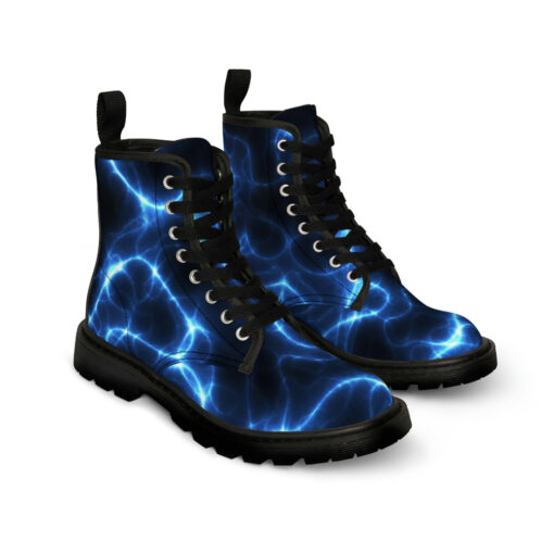 Energy Waves Canvas Boots