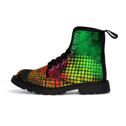 Paint Spray Canvas Boots - Image 2