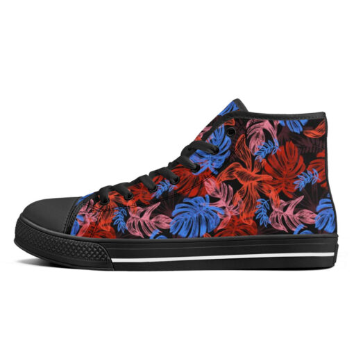 Neon Tropics High-Top Canvas Shoes - Image 4