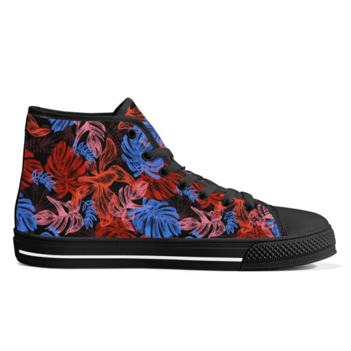 Neon Tropics High-Top Canvas Shoes - Image 5