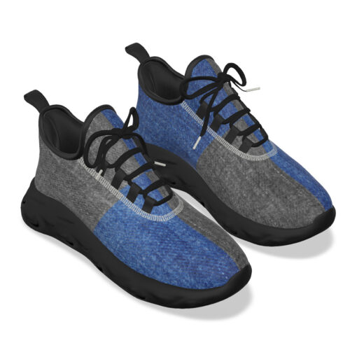 Denim Patchwork  Sports Shoes - Image 5