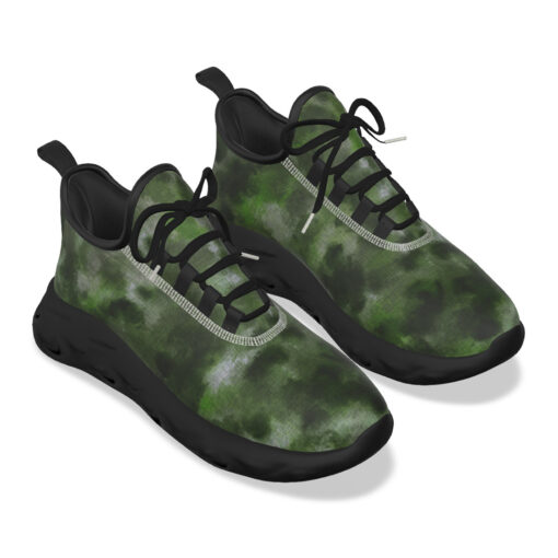 Green Canvas Camouflage Sports Shoes - Image 5