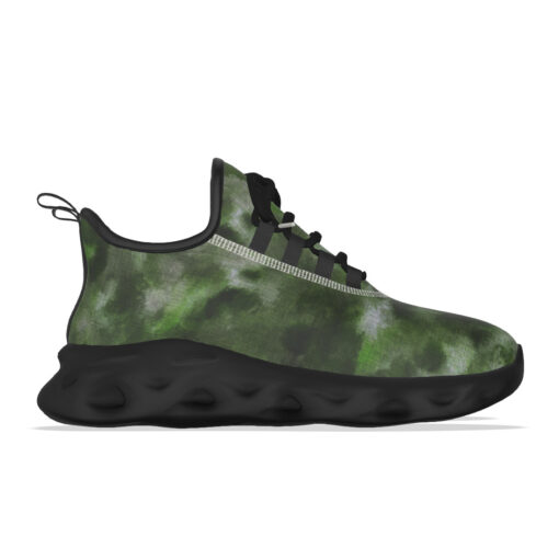 Green Canvas Camouflage Sports Shoes - Image 6