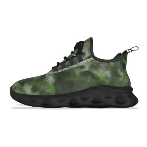 Green Canvas Camouflage Sports Shoes - Image 7