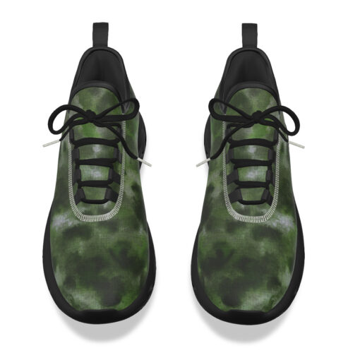 Green Canvas Camouflage Sports Shoes - Image 4