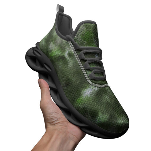 Green Canvas Camouflage Sports Shoes - Image 3